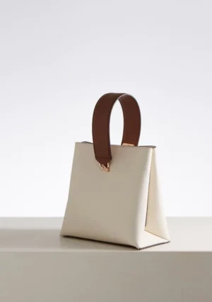 Structured Leather Bag